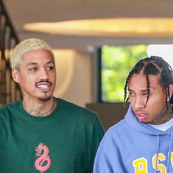 Exclusif - Tyga est allé faire du shopping avec des amis chez Barneys New York à Beverly Hills, le 1er septembre 2018.