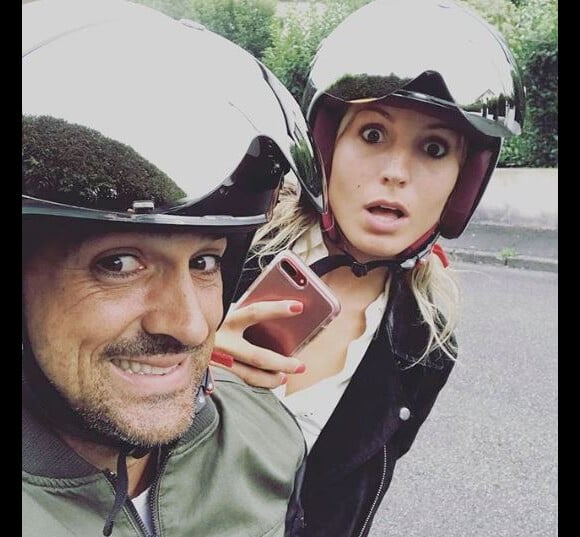 Jean-Pascal Lacoste et sa compagne Delphine Tellier - Instagram, 2018