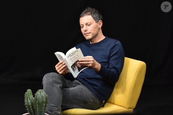 Exclusif - Marc-Olivier Fogiel en interview sur Facebook Live de Purepeople © Francis Petit / Bestimage