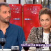Arié Elmaleh et Barbara Schulz sur le plateau de l'émission C à vous le 4 avril 2018