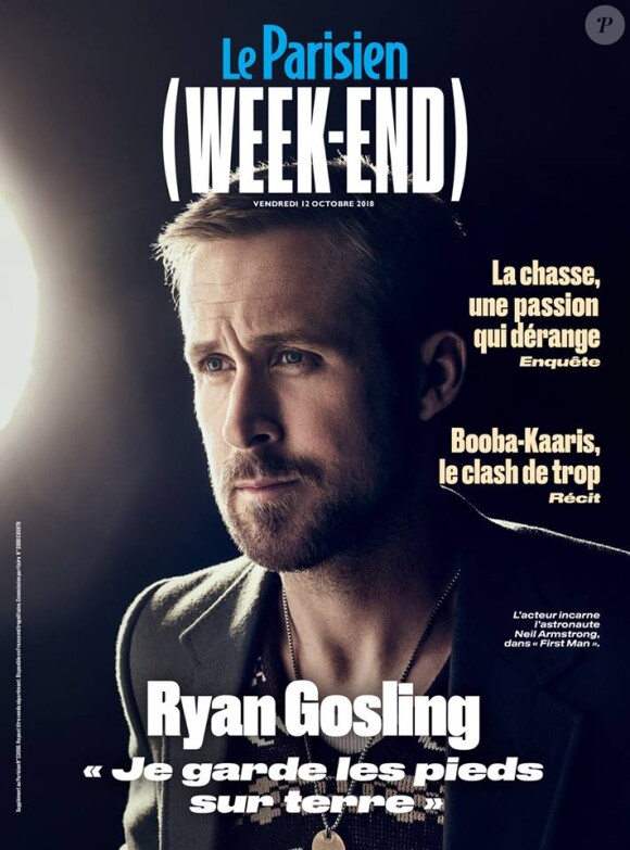 Couverture du magazine Le Parisien (Week-end), daté du 12 octobre 2018.