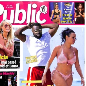 Couverture du nouveau numéro du magazine "Public" en kiosque ce vendredi 12 octobre 2018