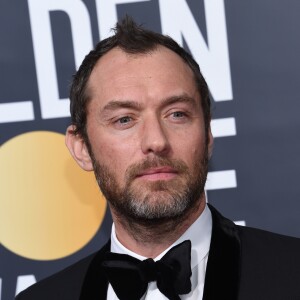 Jude Law sur le tapis rouge de la 75ème cérémonie des Golden Globe Awards au Beverly Hilton à Los Angeles, le 7 janvier 2018. © Chris Delmas/Bestimage