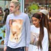 Exclusif - Ariana Grande et Pete Davidson dans les rues de New York, le 21 aoÛt 2018.