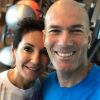 Zinédine Zidane et sa femme Véronique pour une session sport à deux. Instagram, le 6 octobre 2018.