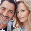 Adriana Karembeu et Aram Ohanian, heureux parents de Nina, le 22 octobre 2018.