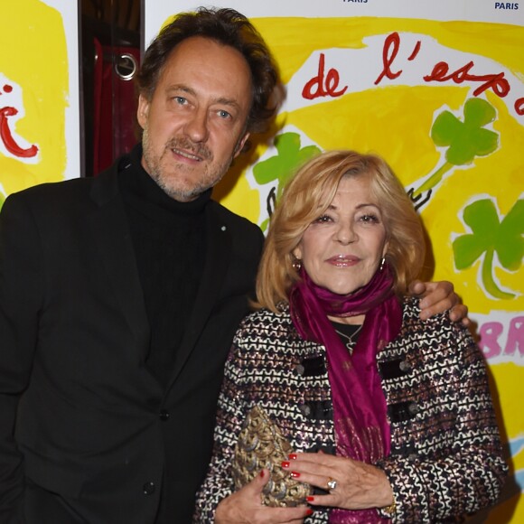 Nicoletta et son mari Jean-Christophe Molinier au 26ème Gala de l'Espoir au profit de la Ligue Contre Le Cancer au théâtre des Champs Elysées à Paris, France, le 22 octobre 2018. © Giancarlo Gorassini/Bestimage