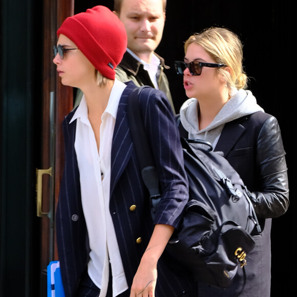 Cara Delevingne et Ashley Benson à New York le 16 octobre 2018.