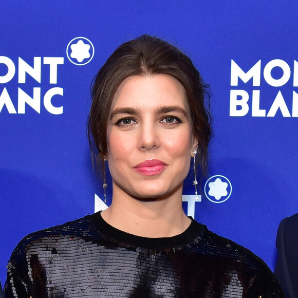 Charlotte Casiraghi - Soirée Montblanc Meisterstuck Le Petit Prince au One World Observatory à New York City, New York, Etats-Unis, le 4 avril 2018. © Sean Zanni/Montblanc via Bestimage