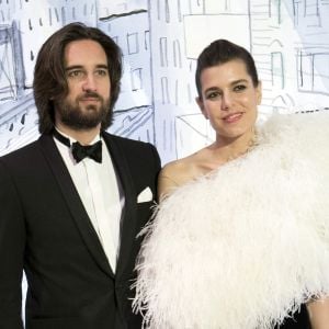 Charlotte Casiraghi et son compagnon Dimitri Rassam - 64ème Bal de la Rose sur le thème de Manhattan, imaginé par K.Lagerfeld, au profit de la Fondation Princesse Grace, dans la Salle des Etoiles au Sporting Monte Carlo à Monaco. Le 24 mars 2018 © Pierre Villard / Palais Princier / SBM via Bestimage