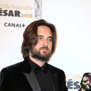 Charlotte Casiraghi et son compagnon Dimitri Rassam - Photocall lors de la 43ème cérémonie des Cesar à la salle Pleyel à Paris, le 2 mars 2018. © Dominique Jacovides - Olivier Borde / Bestimage