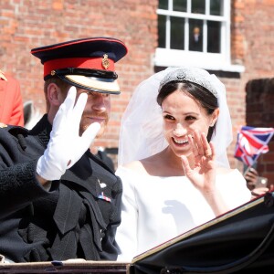 Le mariage du prince Harry avec Meghan Markle, le 19 mai 2018 à Windsor.