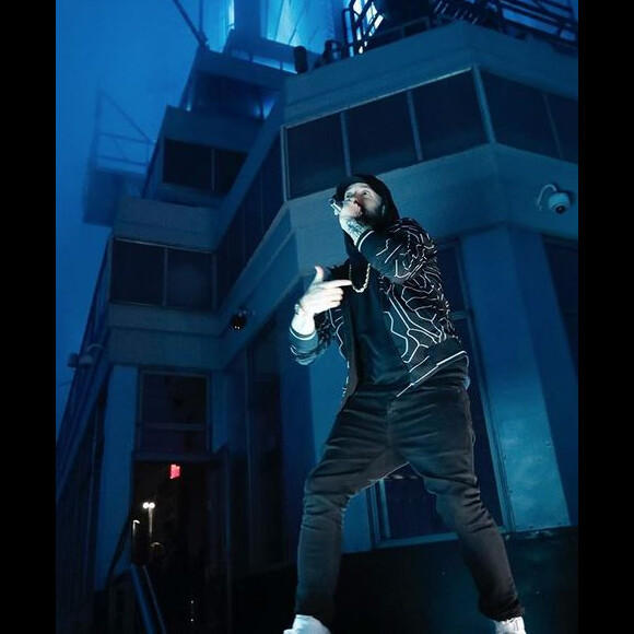 Eminem à New York. Octobre 2018.