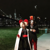 Jazmin Grace Grimaldi en Reine de coeur avec son compagnon Ian Mellencamp en chapelier fou pour Halloween 2018 à New York, photo issue de son compte Instagram.