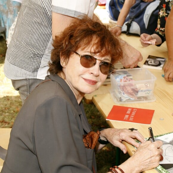 Marlène Jobert - 22e édition de la "Forêt des livres" à Chanceaux-Près-Loches le 27 aout 2017. © Cédric Perrin/Bestimage