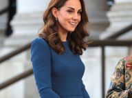 Kate Middleton : Stylée et ravissante en bleu pour un grand moment d'émotion