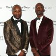 Manny Norte et Azuka Ononye - Les célébrités posent lors du photocall de la soirée Global Gift à Londres le 2 novembre 2018.