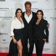 Maria Bravo, Eva Longoria et Gary Dourdan - Les célébrités posent lors du photocall de la soirée Global Gift à Londres le 2 novembre 2018.