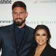 Olivier Giroud, Eva Longoria - Les célébrités posent lors du photocall de la soirée Global Gift à Londres le 2 novembre 2018.