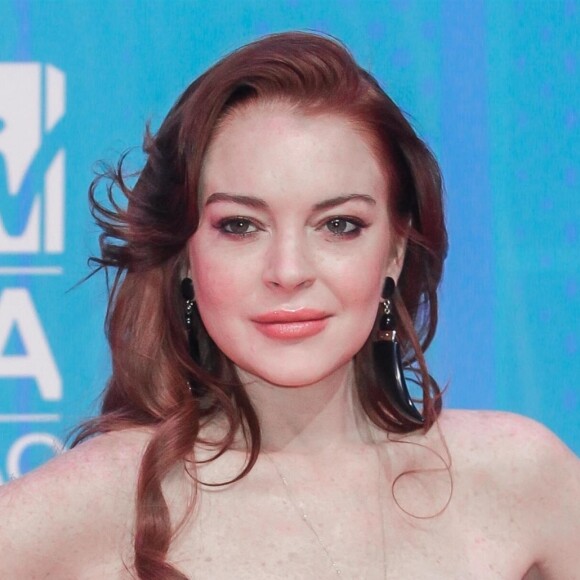 Lindsay Lohan à la soirée MTV Europe Music Awards à Bilbao en Espagne, le 4 novembre 2018.