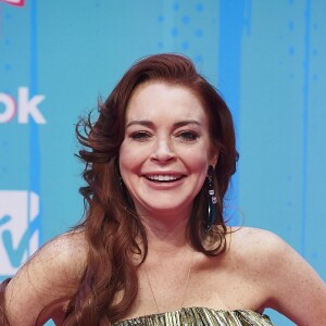 Lindsay Lohan à la soirée MTV Europe Music Awards à Bilbao en Espagne, le 4 novembre 2018.