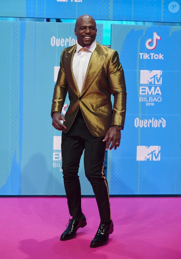 Terry Crews à la soirée MTV Europe Music Awards à Bilbao en Espagne, le 4 novembre 2018.