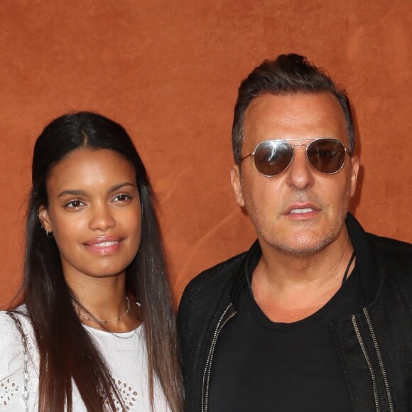 Anais Monory, Jean Roch au village lors des internationaux de tennis de Roland Garros à Paris le 8 juin 2018. © Cyril Moreau / Bestimage