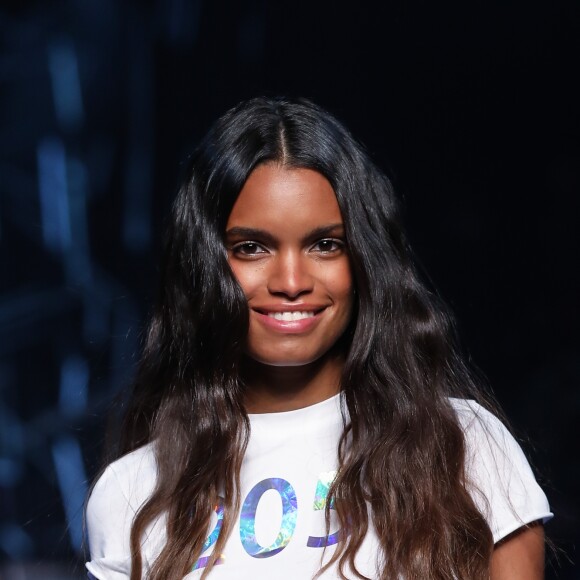 Anaïs Pedri Monory (femme de J. Roch) - Défilé - "Etam Live Show 2018" aux Beaux-Arts à Paris, le 25 septembre 2018. © Veeren/Moreau/Bestimage