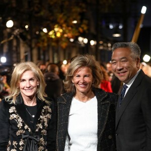 Jamie McCourt, ambassadrice des États-Unis en France et à Monaco, Iris Knobloch, lors de l'avant première mondiale du film « Les animaux fantastiques : Les crimes de Grindelwald » au cinéma UGC Bercy à Paris le 8 novembre 2018. © Cyril Moreau / Bestimage