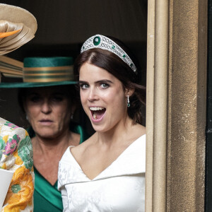 La princesse Eugenie lors de son mariage à Windsor, le 12 octobre 2018.