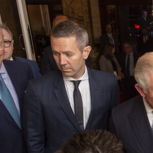 Le prince Charles avec son épouse Camilla lors de la soirée We Are Most Amused and Amazed enregistrée le 22 octobre 2018 au Palladium de Londres et diffusée le 13 novembre sur ITV en l'honneur de son 70e anniversaire.