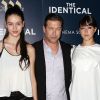 Stephen Baldwin avec ses filles Alaia et Hailey à la première du film "The Identical" à New York le 3 septembre 2014