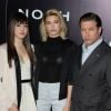 Stephen Baldwin avec ses filles Alaia et Hailey à la première du film "Noah" à New York le 26 mars 2014