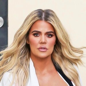 Exclusif - Khloe Kardashian à la sortie d'un studio d'enregistrement à Los Angeles, le 2 octobre 2018.