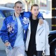 Justin Bieber et sa femme Hailey Baldwin sont allés prendre un café en amoureux à Los Angeles, le 3 novembre 2018.