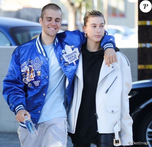 Justin Bieber et sa femme Hailey Baldwin sont allés prendre un café en amoureux à Los Angeles, le 3 novembre 2018.