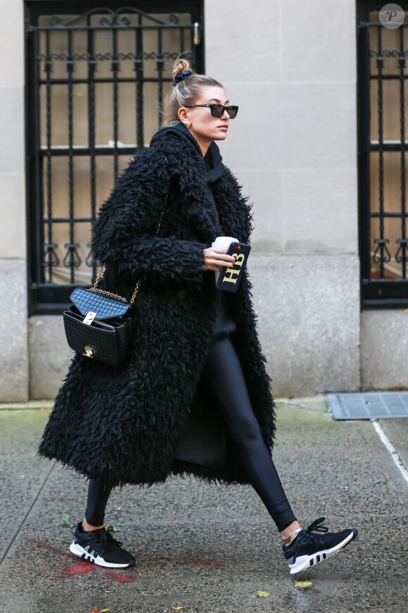 Hailey Baldwin s'est rendue chez le médecin à Manhattan, le 16 novembre 2018.