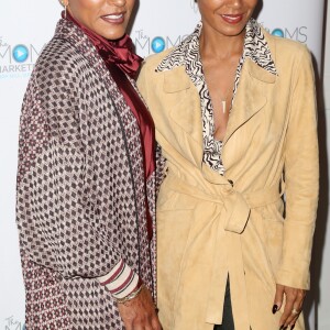 Jada Pinkett Smith et sa mère Adrienne Banfield-Jones à la soirée The Moms Marketplace à New York, le 23 octobre 2018