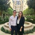 Charles du "Meilleur Pâtissier" et sa petite amie Ava au Ritz de Paris - Instagram, 20 octobre 2018