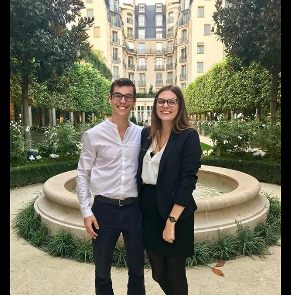 Charles du "Meilleur Pâtissier" et sa petite amie Ava au Ritz de Paris - Instagram, 20 octobre 2018