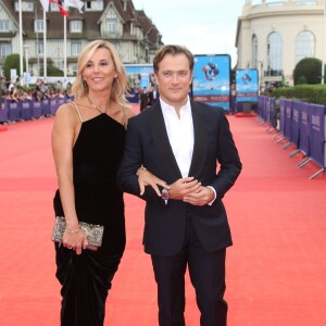 Laurence Ferrari (robe Ralph Lauren) et son mari Renaud Capuçon - Arrivées à la cérémonie de clôture du 44ème Festival du Film Américain de Deauville. Le 8 septembre 2018 © Denis Guignebourg / Bestimage