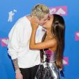 Ariana Grande et Pete Davidson - Photocall des MTV Video Music Awards 2018 au Radio City Music Hall à New York, le 20 août 2018.