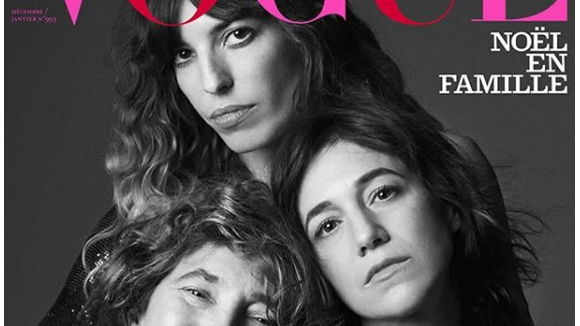 Lou Doillon et Charlotte Gainsbourg : Sublimes autour de Jane Birkin pour Vogue