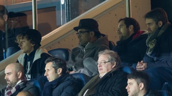 PSG-Liverpool : Yannick Noah et son fils Joalukas savourent face à Mick Jagger