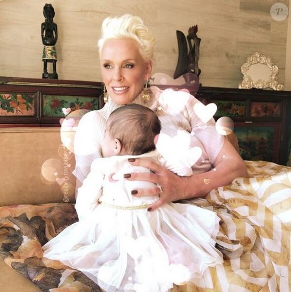 Brigitte Nielsen et sa fille Frida. Novembre 2018.