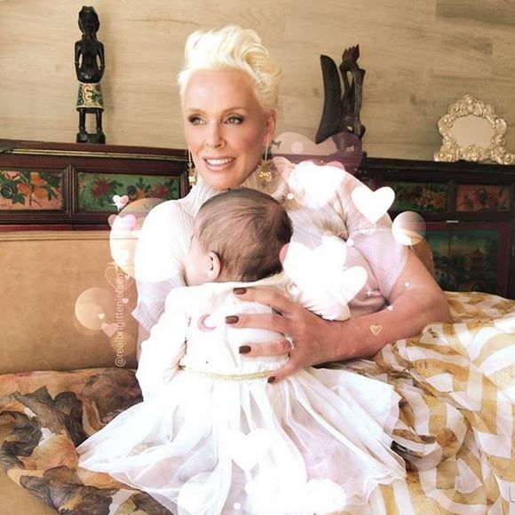 Brigitte Nielsen et sa fille Frida. Novembre 2018.