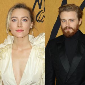 Saoirse Ronan et Jack Lowden à la première du film "Mary Stuart, reine d'Ecosse" à New York le 4 décembre 2018. 