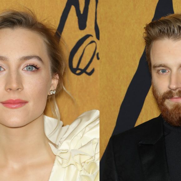 Saoirse Ronan et Jack Lowden à la première du film "Mary Stuart, reine d'Ecosse" à New York le 4 décembre 2018. 