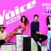 Amel Bent, Jenifer, Soprano, Patrick Fiori, les coachs de The Voice Kids 5.