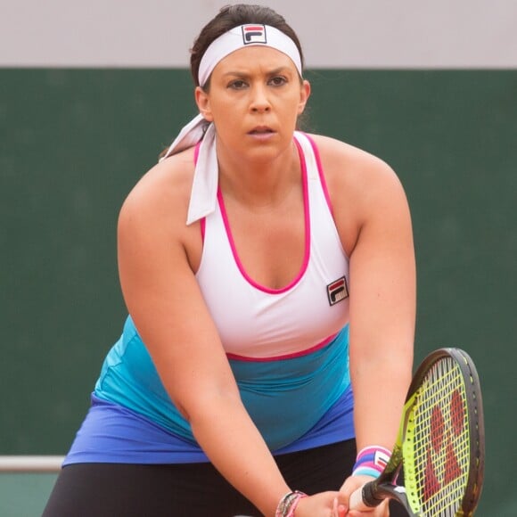 Marion Bartoli à Roland-Garros le 6 juin 2018.